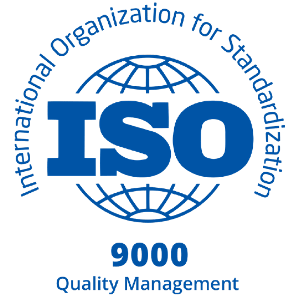 ISO 900 International Organization for Standardization Quality Management logo